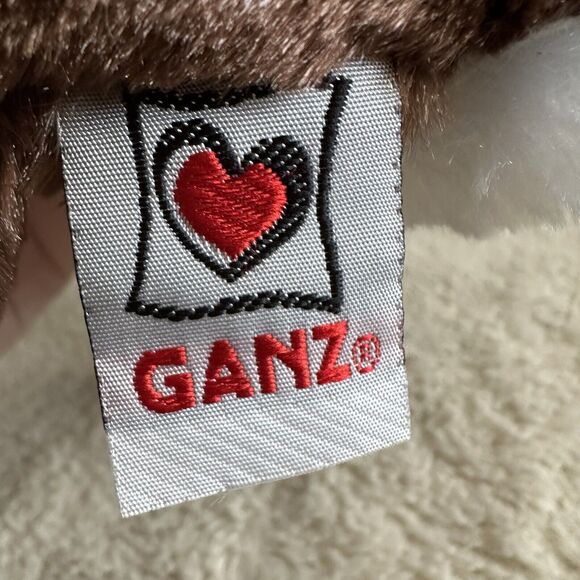 Ganz Webkinz Reindeer Moose Elk Stuffed Plush Animal 9" Brown No Code - Picture 5 of 7